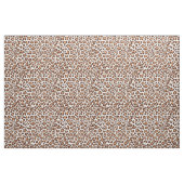 Brown, Tan, Cream Leopard Fabric Stof (Fat Quarter)