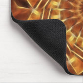 Brown Tan Gold Kaleidoscoop Art 1 Muismat (Hoek)