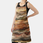 Brown Tan Wood Bark Natuur Schort (Insitu)