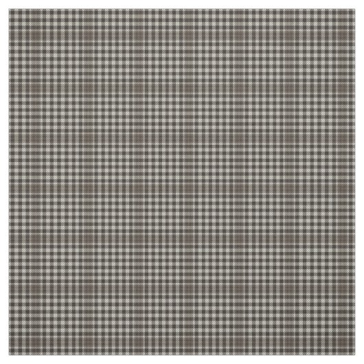 Brown Tartan Pset Stof (Swatch)