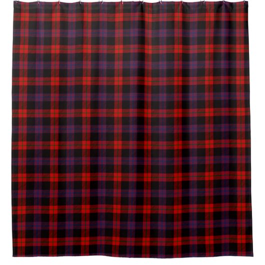 Brown Tartan Shower Curtain Douchegordijn (Voorkant)