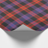 Brown Tartan Wrapping Paper Cadeaupapier (Hoek)