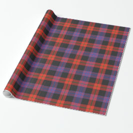 Brown Tartan Wrapping Paper Cadeaupapier