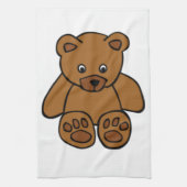 Brown Teddy Bear Theedoek (Verticaal)
