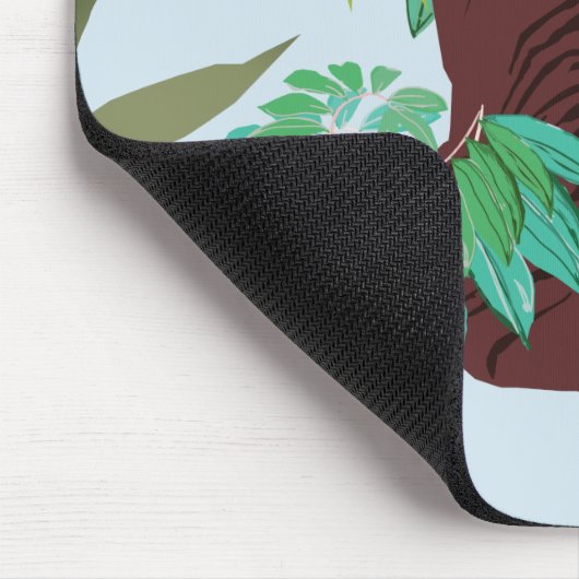 Brown Tiger Muismat (Hoek)