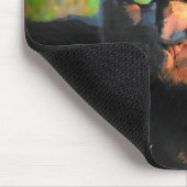 Brown Tiger Muismat (Hoek)