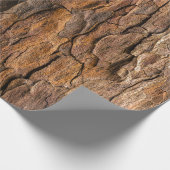 Brown tree bark in closeup photography cadeaupapier (Hoek)