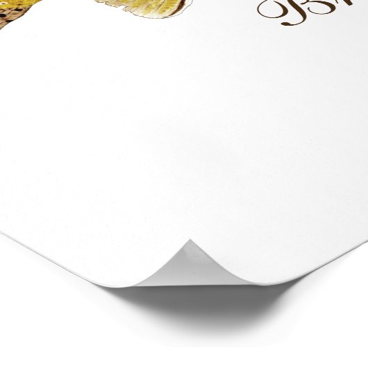 Brown Trout Art Poster (Hoek)