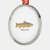 Brown Trout Ornament (Links)
