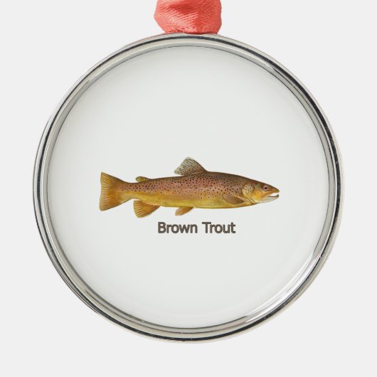 Brown Trout Ornament (Voorkant)