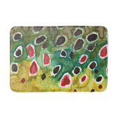 Brown Trout Vist Badmat (Voorkant)