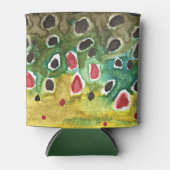 Brown Trout Vist Blikjeskoeler (Voorkant)