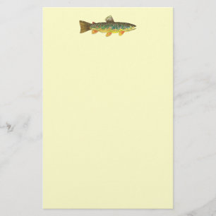Brown Trout Vist Briefpapier