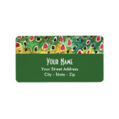 Brown Trout Vist Etiket (Voorkant)