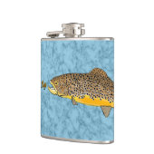 Brown Trout Vist Heupfles (Links)