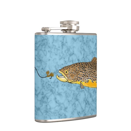 Brown Trout Vist Heupfles (Rechts)