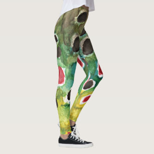 Brown Trout Vist Ichthyology Leggings