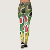 Brown Trout Vist Ichthyology Leggings (Achterkant)