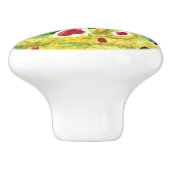 Brown Trout Vist Keramische Knop (Zijkant)