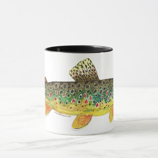 Brown Trout Vist Mok (Midden)