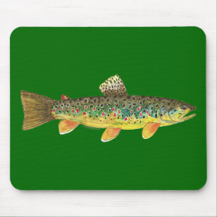Brown Trout Vist Muismat