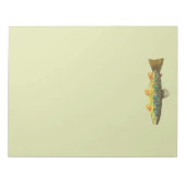 Brown Trout Vist Notitieblok (Voorkant)