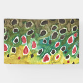 Brown Trout Vist Spandoek (Horizontaal)