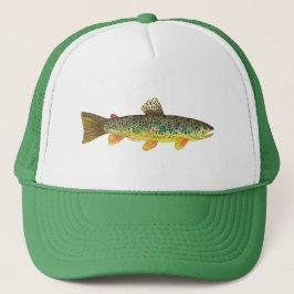 Brown Trout Vist Trucker Pet