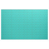 Brown Turquoise Spot Polka Dot Pattern Stof (Fat Quarter)