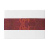 brown uitnodigingen wikkel (Achterkant Voorbeeld)