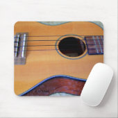 Brown Ukulele Muismat (Met muis)