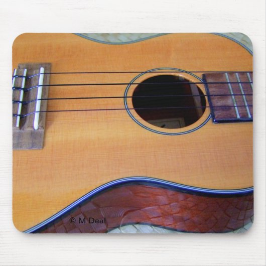 Brown Ukulele Muismat (Voorkant)