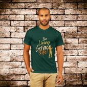 Brown Urban Typography I'm Living the Grace Life T-shirt