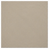 Brown White Gingham Stof (Swatch)