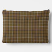 Brown White Plaid Classic Pattern Retro Etui (Voorkant)