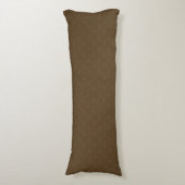 Brown Wicker Kijk Lichaamskussen (Voorkant Verticaal)