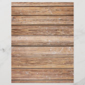 BROWN WOOD BOARDWALK TEXTURE SJABLOON BACKG FLYER (Voorkant)