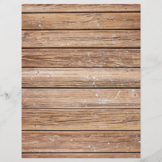 BROWN WOOD BOARDWALK TEXTURE SJABLOON BACKG FLYER (Voorkant)