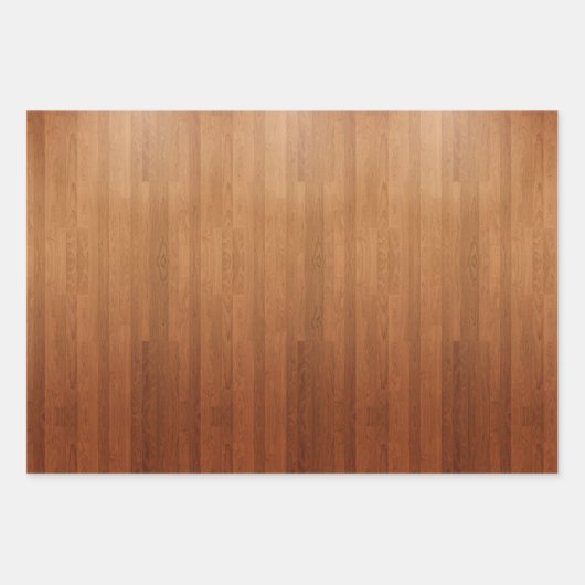 Brown Wood Digital Print 2 Inpakpapier Vel (Voorkant)