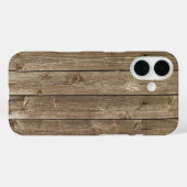 Brown Wood Pattern Handsome Zen Case-Mate iPhone Case (Achterkant (horizontaal))