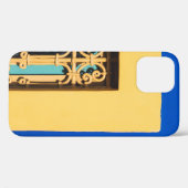 BROWN WOODEN DEUR MET BRASS DEUR-NIVEAU Case-Mate iPhone CASE (Achterkant (horizontaal))
