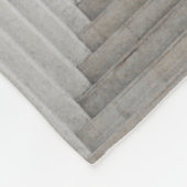 BROWN WOODEN FLEECE DEKEN (Hoek)