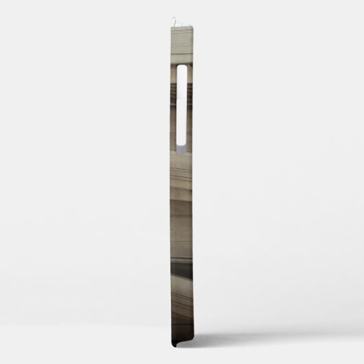 BROWN WOODEN LIJST CEILING TIJDENS DAGEN Case-Mate iPhone CASE (Achterkant / Links)