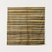 Brown wooden panel wandkleed (Voorkant (horizontaal))