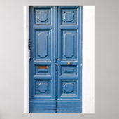 BROWN WOODEN PANELED DOORS POSTER (Voorkant)