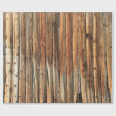 Brown wooden surface cadeaupapier (Vlak)