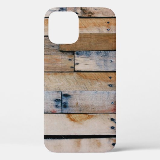 Brown wooden wall Case-Mate iPhone case (Achterkant)