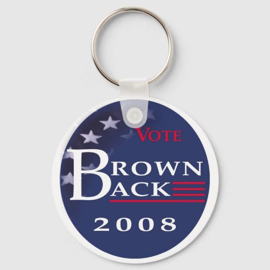 Brownback '08 Sleutelhanger (Voorkant)