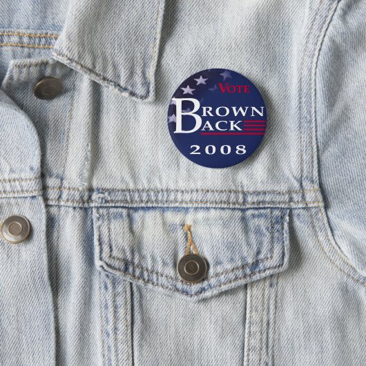Brownback Button 2008 (In situ)