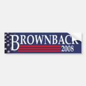 Brownback voor President Bumpersticker (Voorkant)